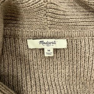 Madewell heavy cardigan